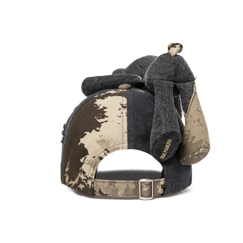 13DE MARZO Bear Camo Cap Black