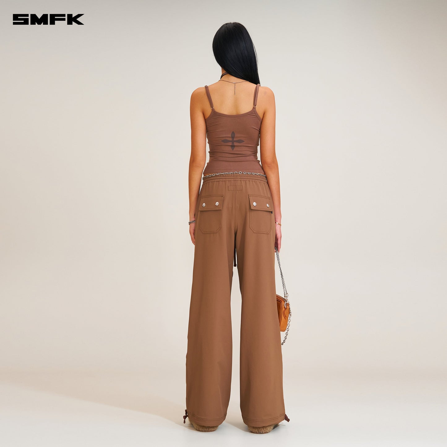 SMFK Compass Mode Tower Hike-Tech Sports Pants Wild Horse Brown