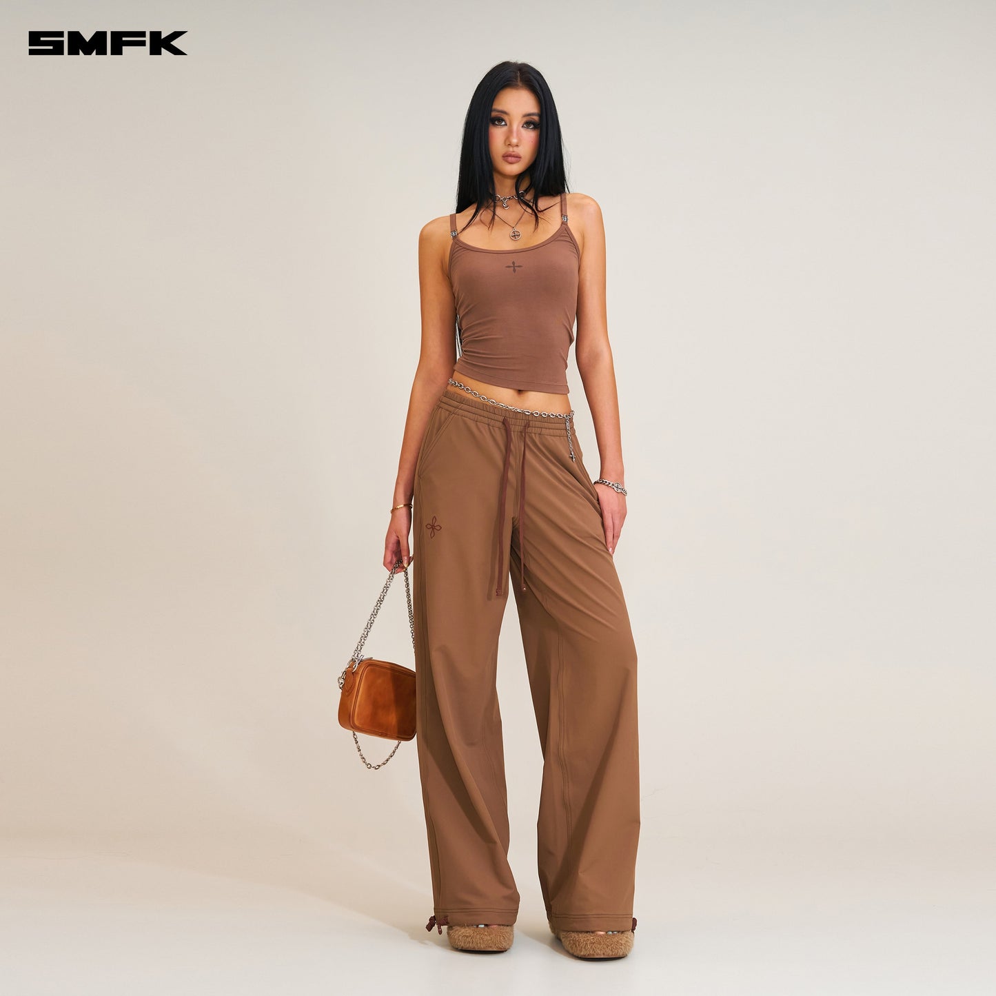 SMFK Compass Mode Tower Hike-Tech Sports Pants Wild Horse Brown