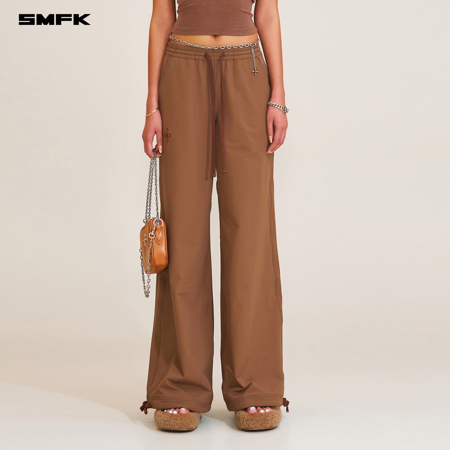 SMFK Compass Mode Tower Hike-Tech Sports Pants Wild Horse Brown