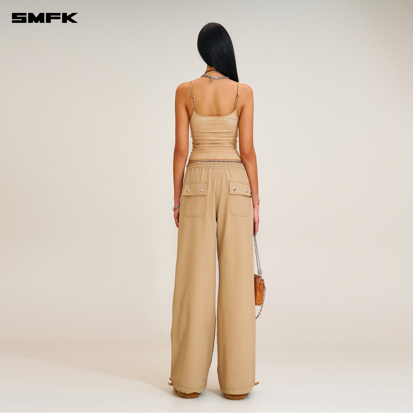 SMFK Compass Mode Tower Hike-Tech Sports Pants Sand