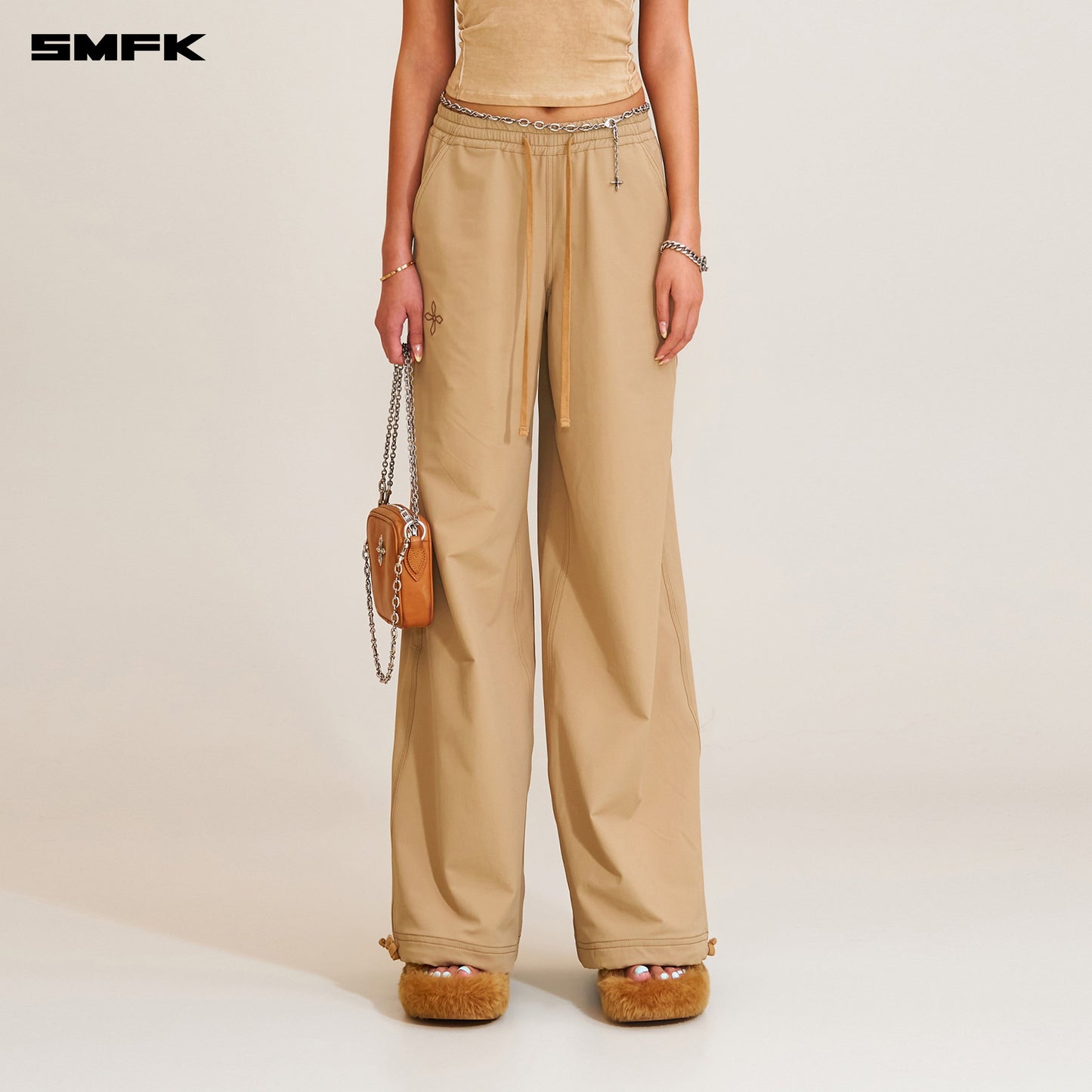 SMFK Compass Mode Tower Hike-Tech Sports Pants Sand