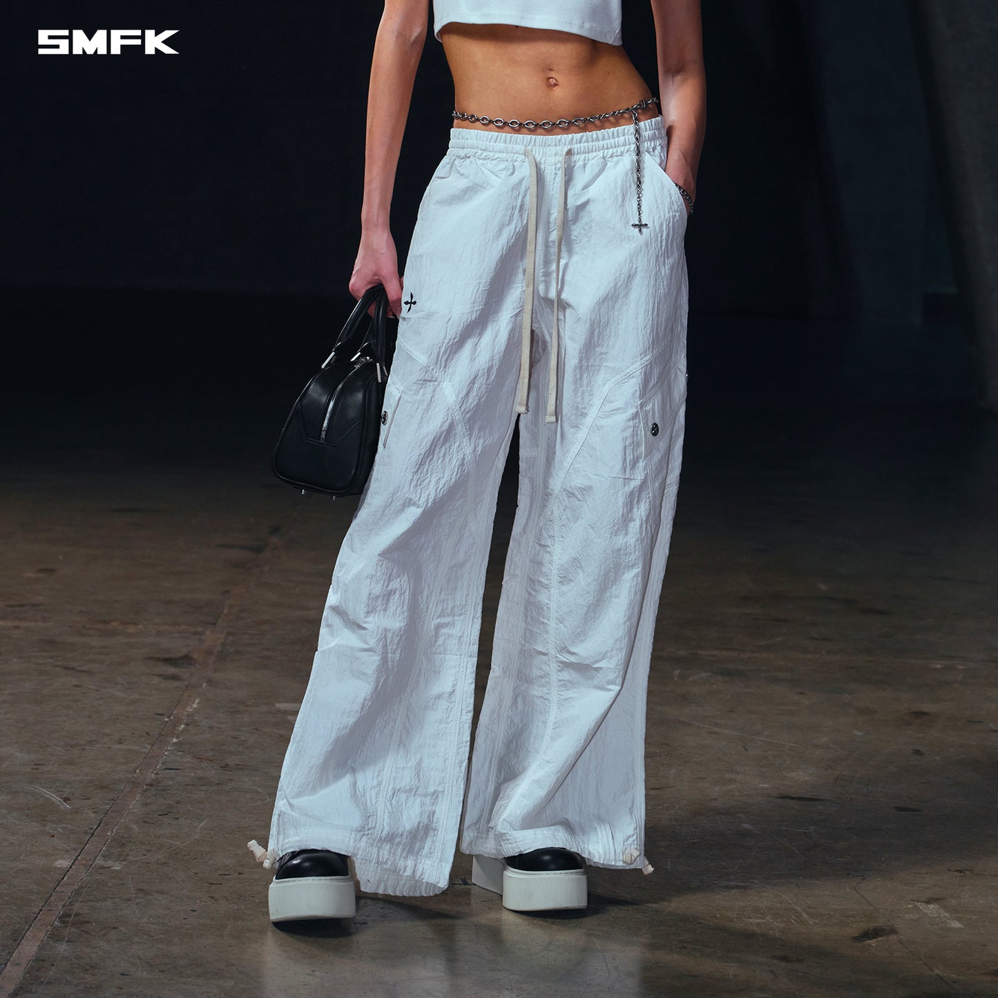 SMFK Mirage Tower Sports Pants/Nylon Wp Cloud White
