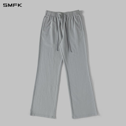 SMFK Permanent Slim Strt Sports Pants Cotton/W Glacier Grey