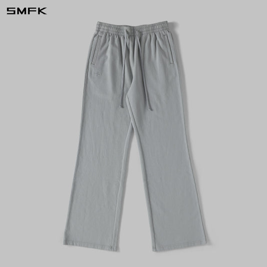 SMFK Permanent Slim Strt Sports Pants Cotton/W Glacier Grey