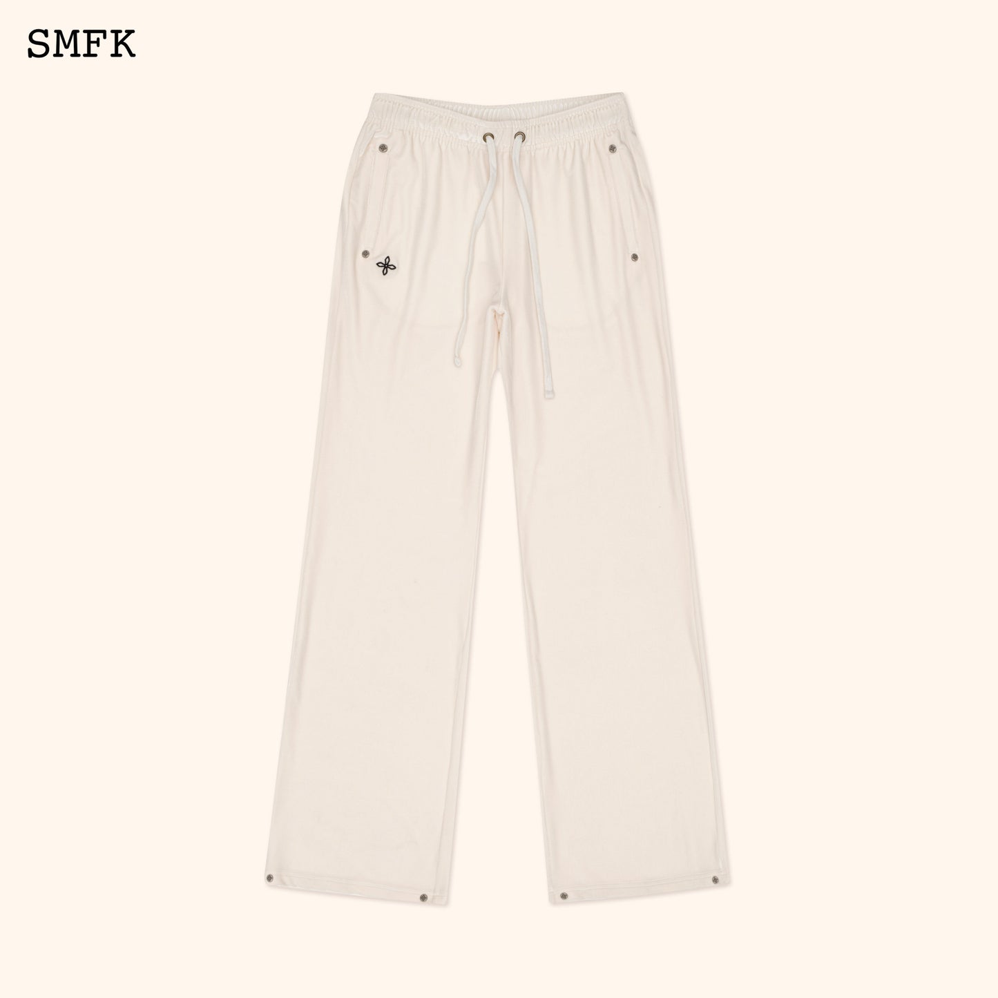 SMFK Compass Rove Training Pants White Velvet