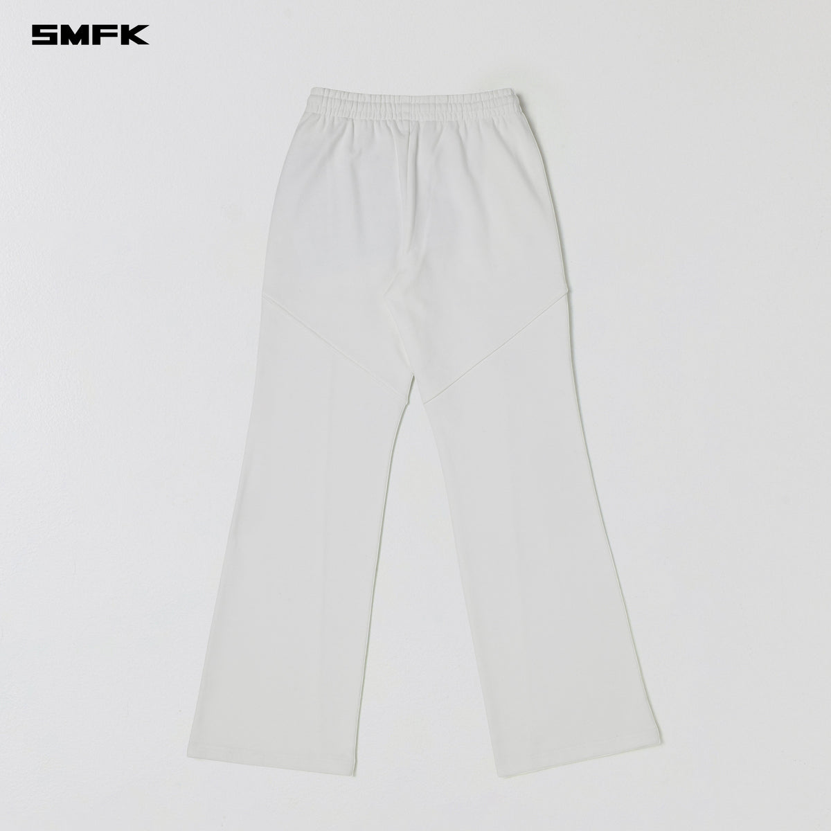 SMFK Permanent Slim Strt Pants Cotton Wool Cloud White