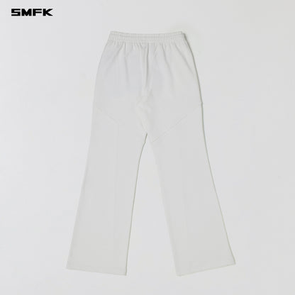 SMFK Permanent Slim Strt Pants Cotton Wool Cloud White