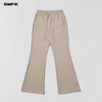SMFK Permanent Slim Flared Pants Cotton Wool Fresh Skin