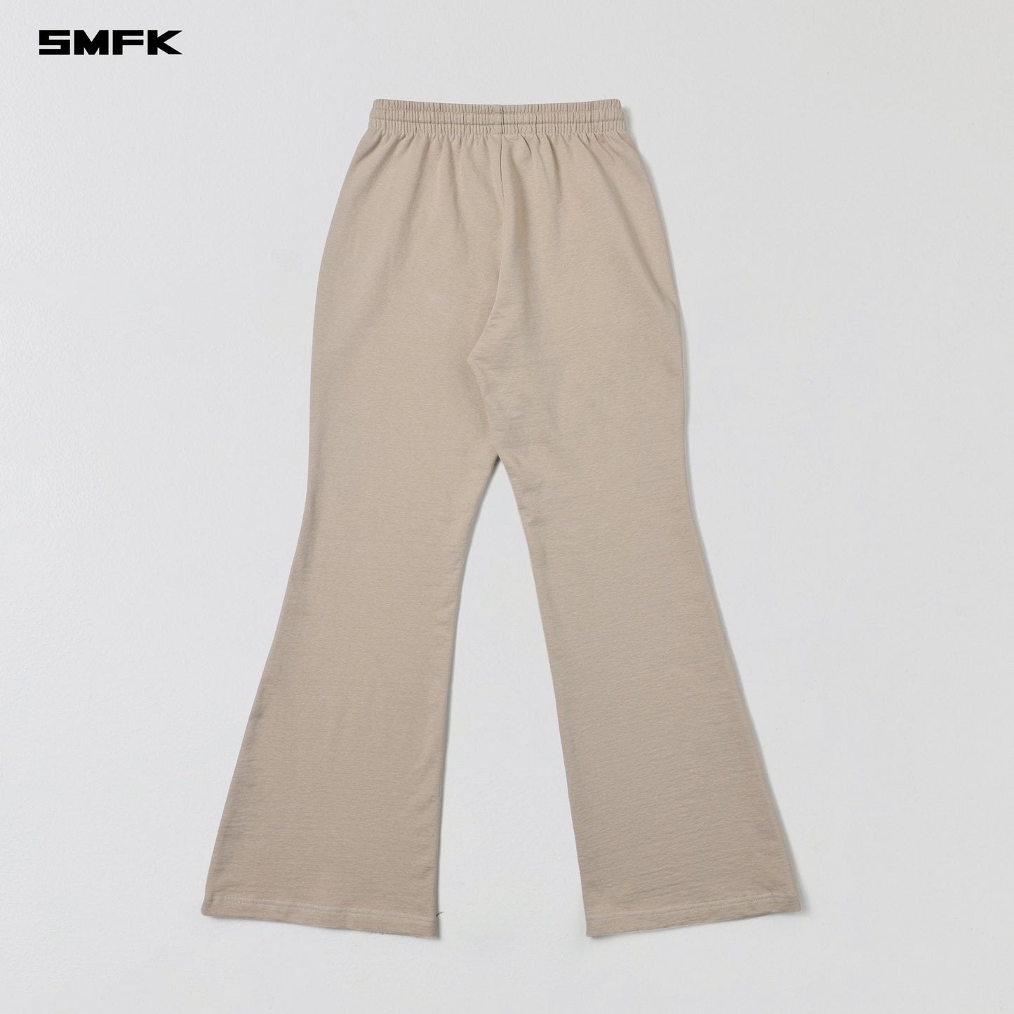 SMFK Permanent Slim Flared Pants Cotton Wool Fresh Skin