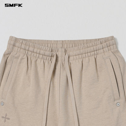 SMFK Permanent Slim Flared Pants Cotton Wool Fresh Skin