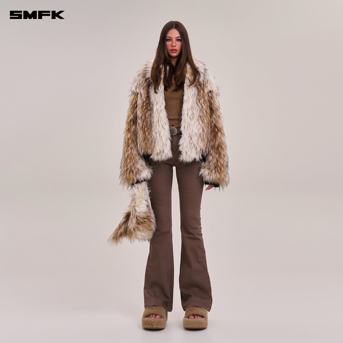 SMFK Compass Storm Denim Pants Wild Horse Brown