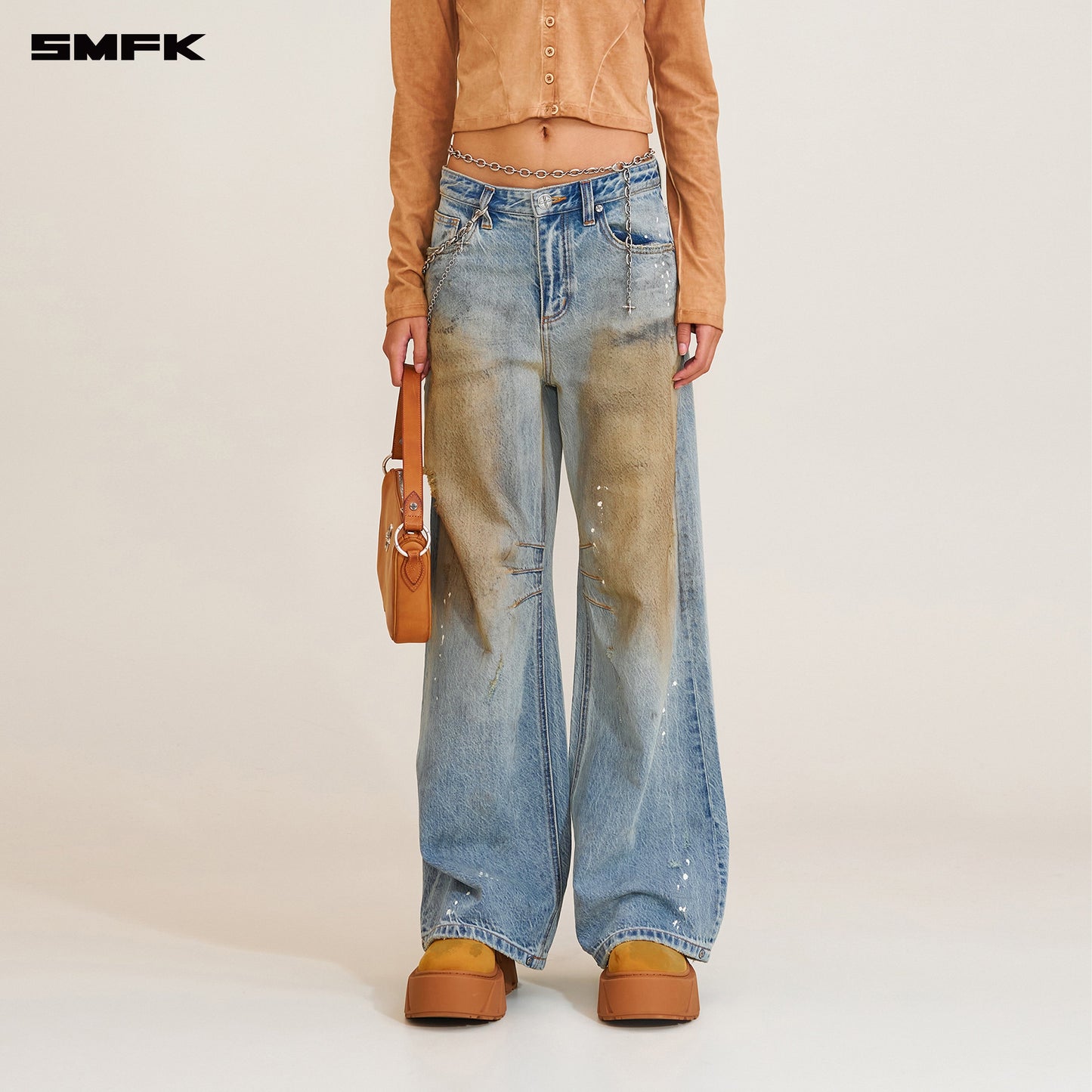 SMFK Compass Wild Origin Tower Denim Pants