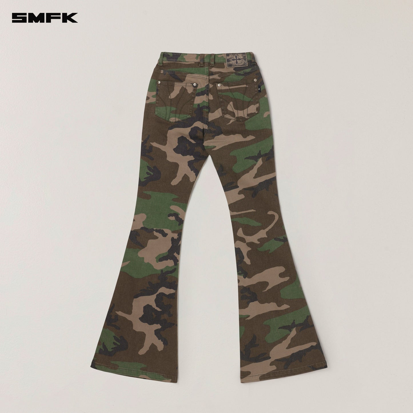 SMFK Compass Hurricane Denim Pants Army Green Camouflage