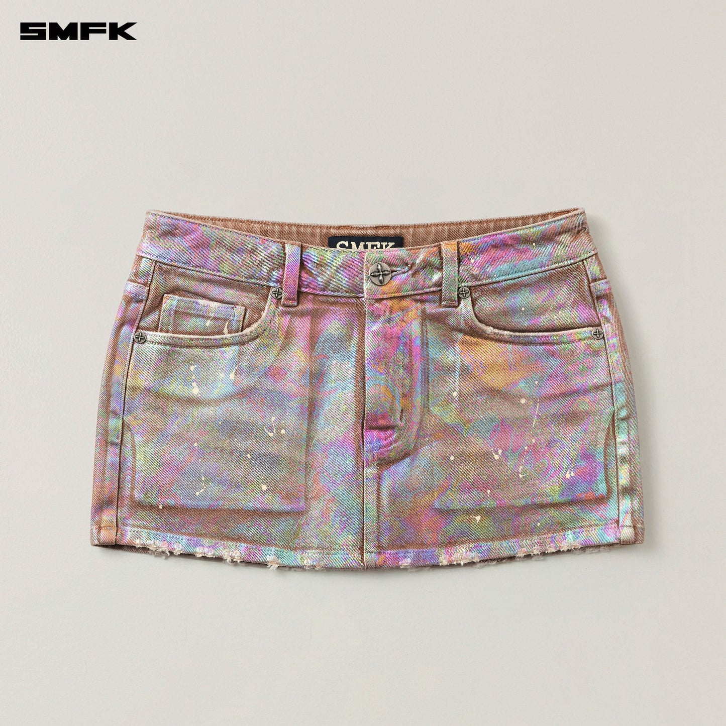 SMFK Rage Wild Fantasy Handcraft Denim Body Skirt Fantasy Land