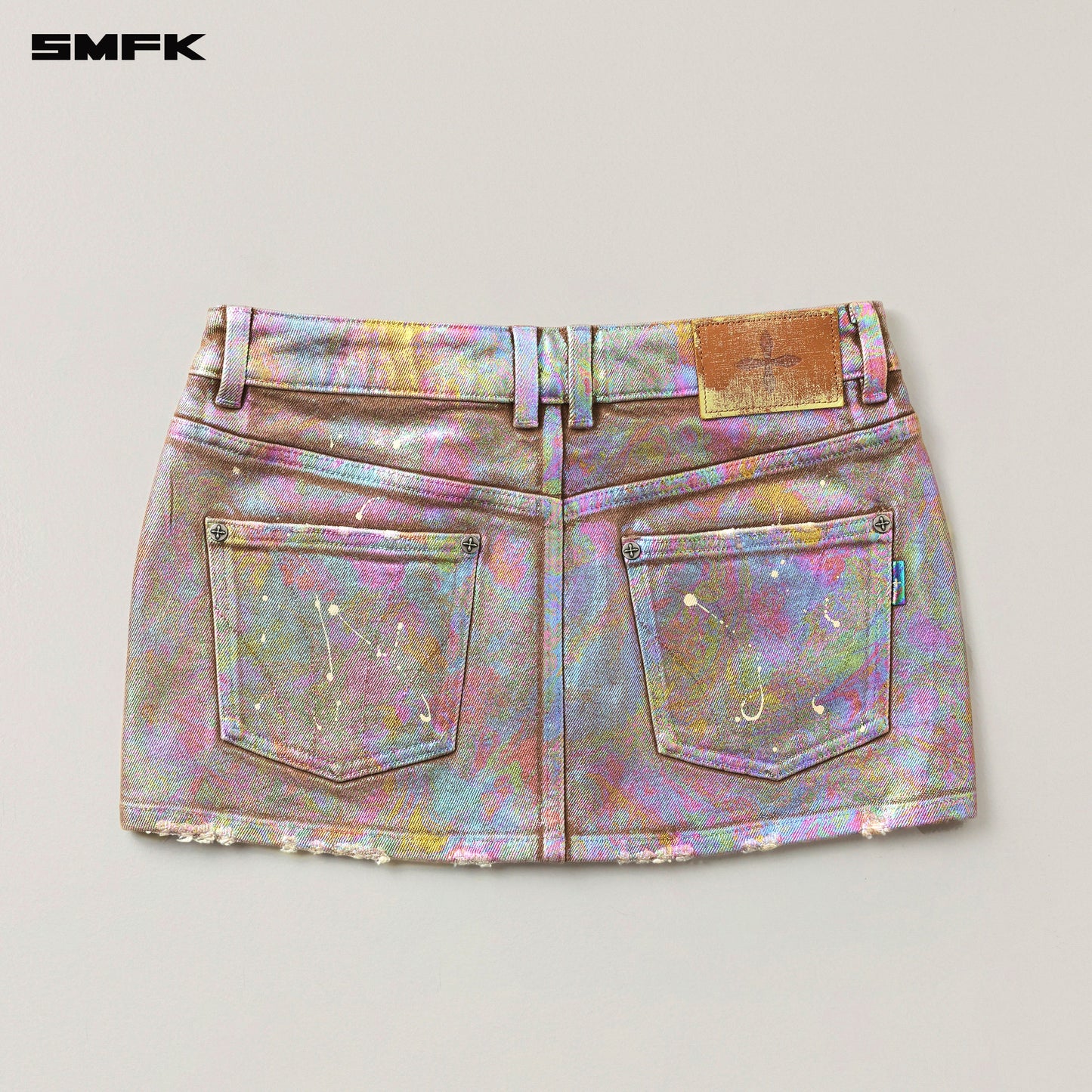 SMFK Rage Wild Fantasy Handcraft Denim Body Skirt Fantasy Land