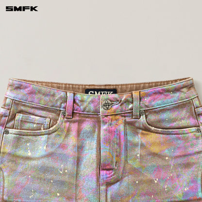 SMFK Rage Wild Fantasy Handcraft Denim Body Skirt Fantasy Land