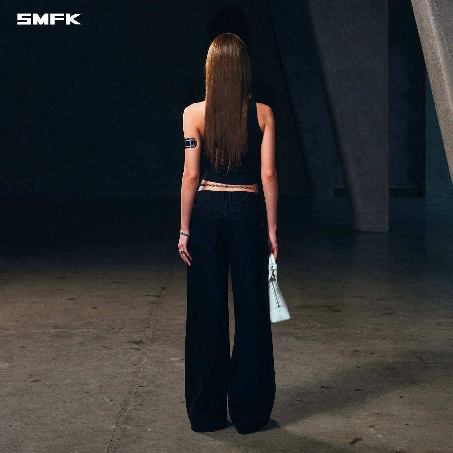 SMFK Wild Mirage Tower Denim Pants/Cotton Wild Black