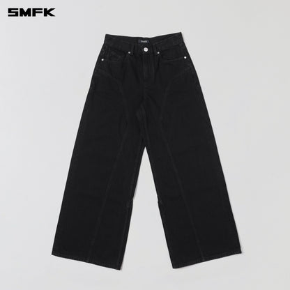 SMFK Wild Mirage Tower Denim Pants/Cotton Wild Black