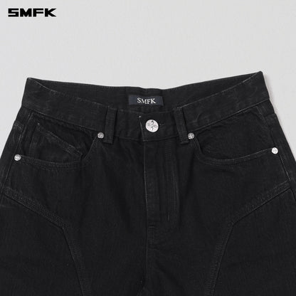 SMFK Wild Mirage Tower Denim Pants/Cotton Wild Black