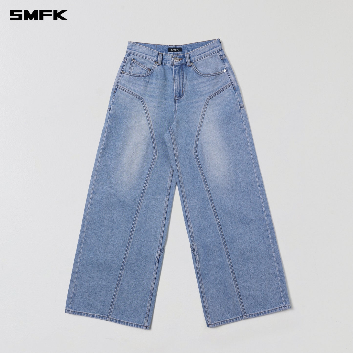 SMFK Wild Mirage Tower Denim Pants/Cotton Wild Blue
