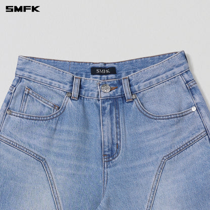 SMFK Wild Mirage Tower Denim Pants/Cotton Wild Blue