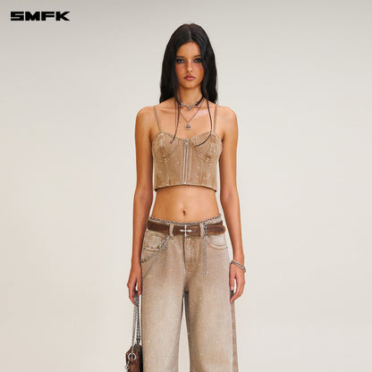 SMFK Rage Wild Diamond Tower Denim Pants Wild Diamond