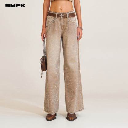 SMFK Rage Wild Diamond Tower Denim Pants Wild Diamond