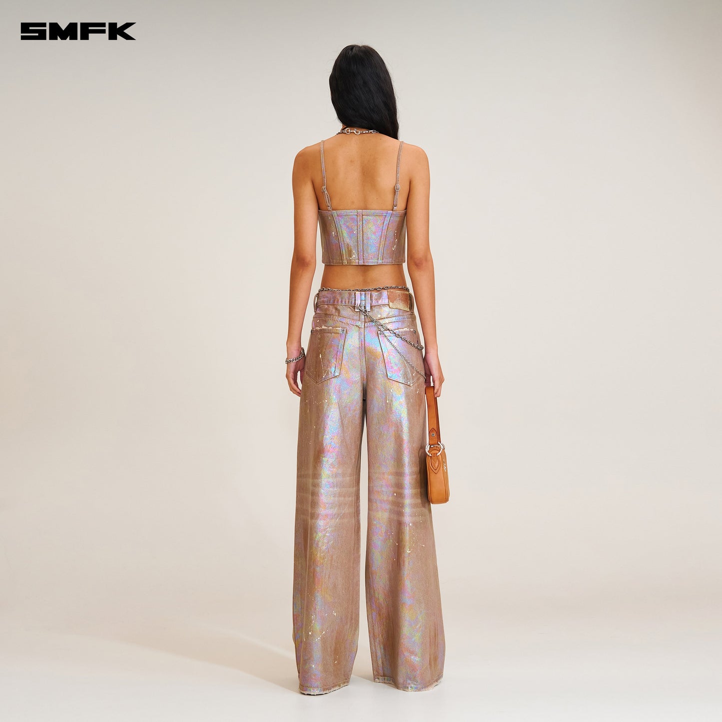 SMFK Rage Wild Fantasy Handcraft Tower Denim Pants Fantasy Land