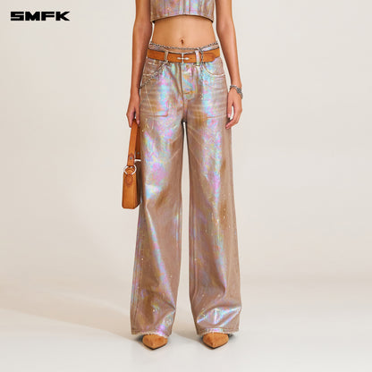 SMFK Rage Wild Fantasy Handcraft Tower Denim Pants Fantasy Land