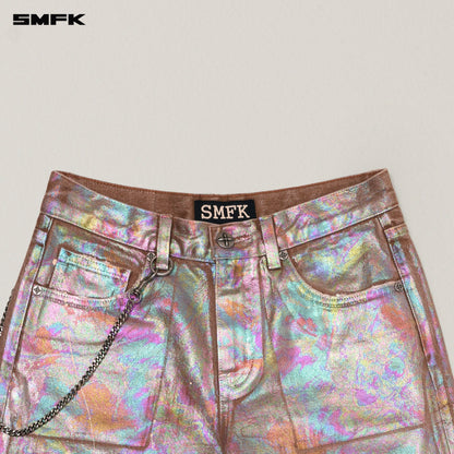 SMFK Rage Wild Fantasy Handcraft Tower Denim Pants Fantasy Land