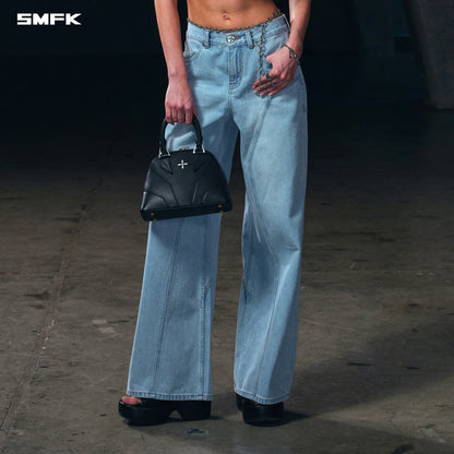 SMFK Wild Mirage Tower Denim Pants/Cotton Wild Sky Blue