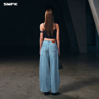 SMFK Wild Mirage Tower Denim Pants/Cotton Wild Sky Blue