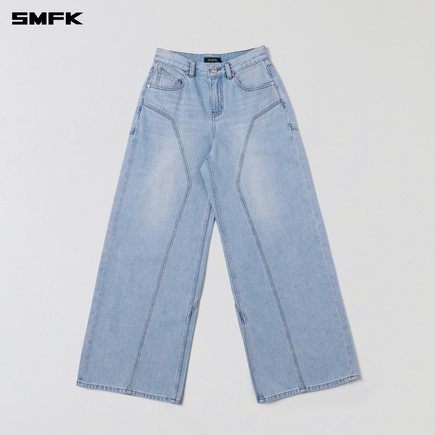 SMFK Wild Mirage Tower Denim Pants/Cotton Wild Sky Blue