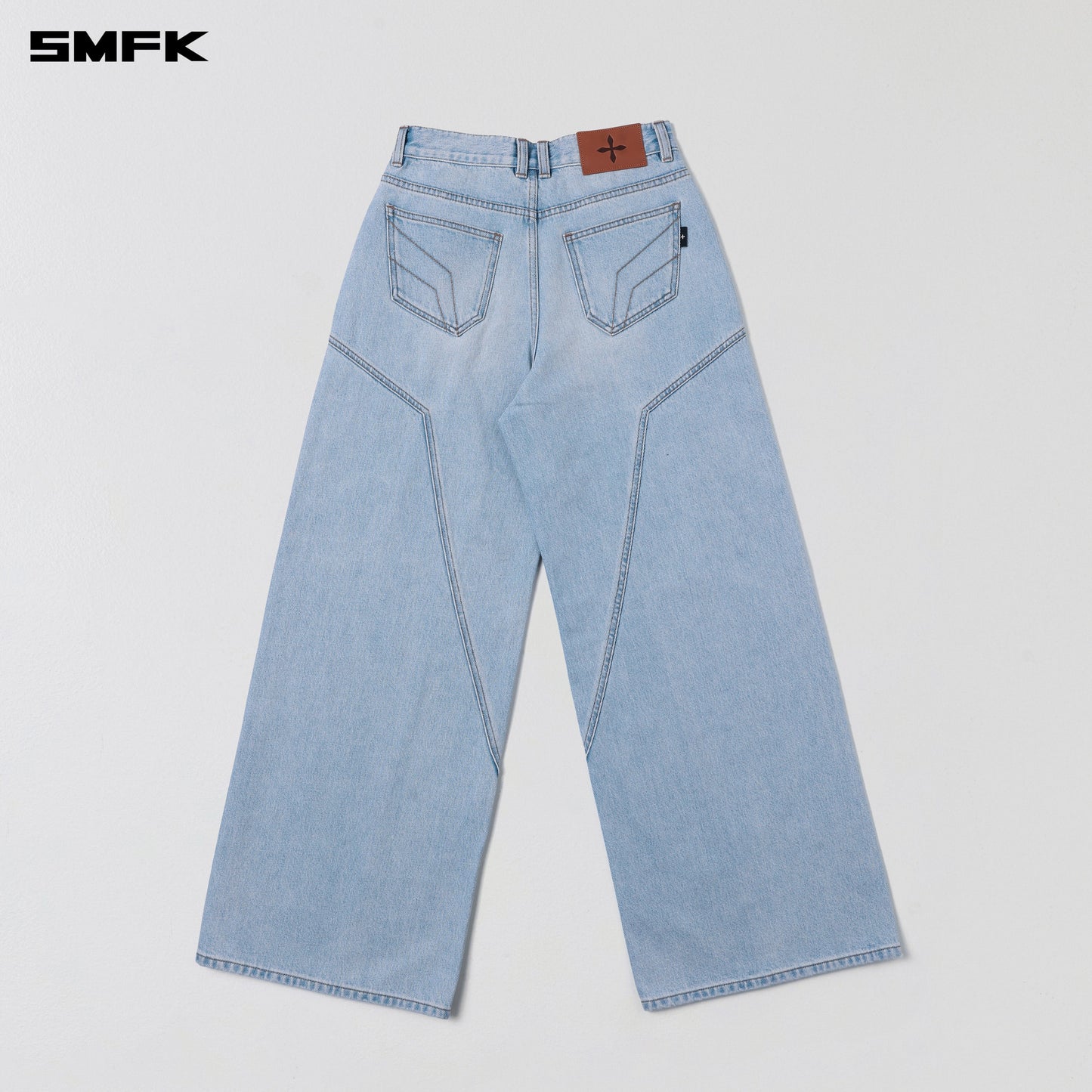 SMFK Wild Mirage Tower Denim Pants/Cotton Wild Sky Blue
