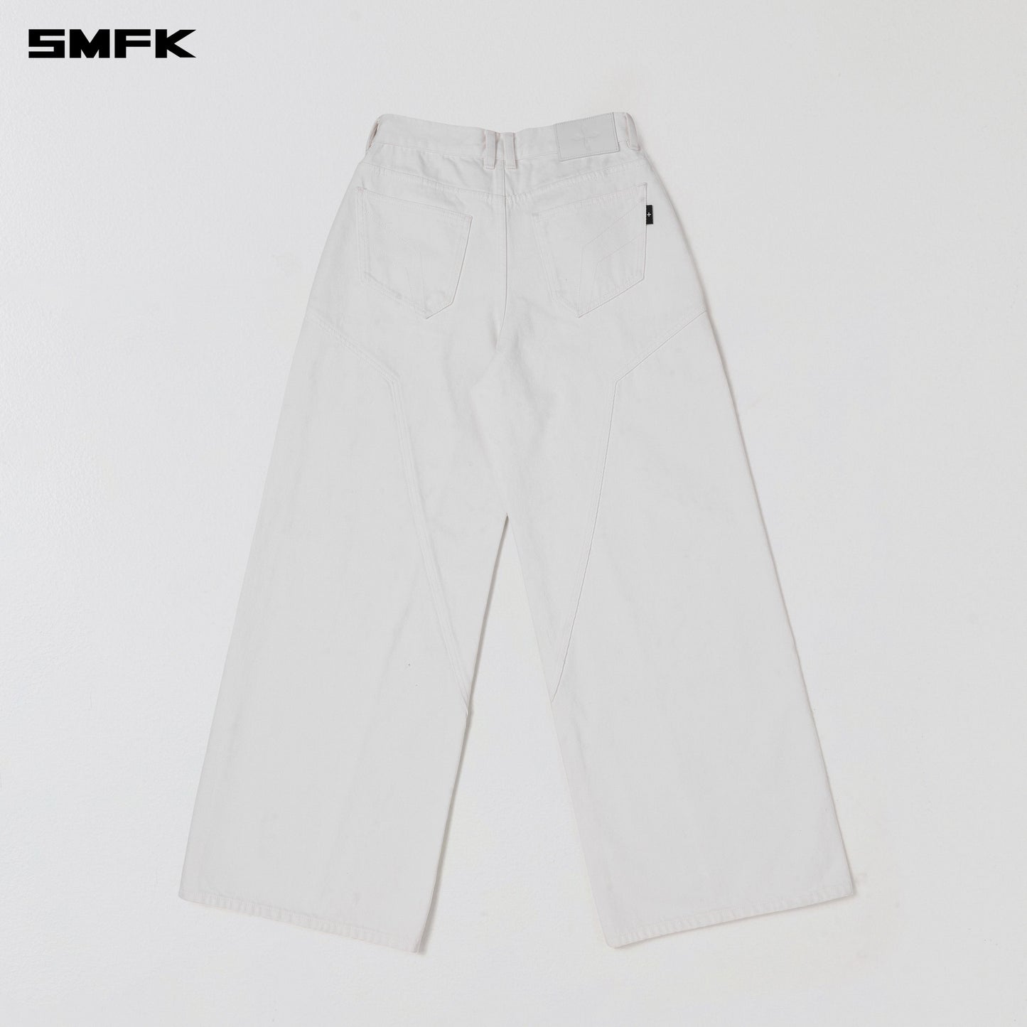 SMFK Wild Mirage Tower Denim Pants/Cotton Cloud White