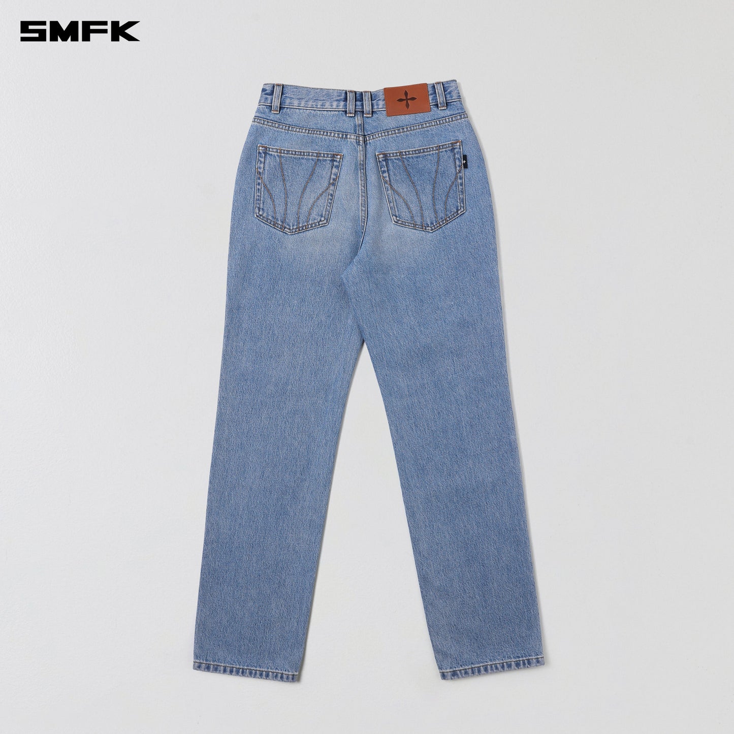 SMFK Permanent Strt-S Denim Pants/Cotton Wild Blue