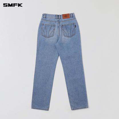 SMFK Permanent Strt-S Denim Pants/Cotton Wild Blue