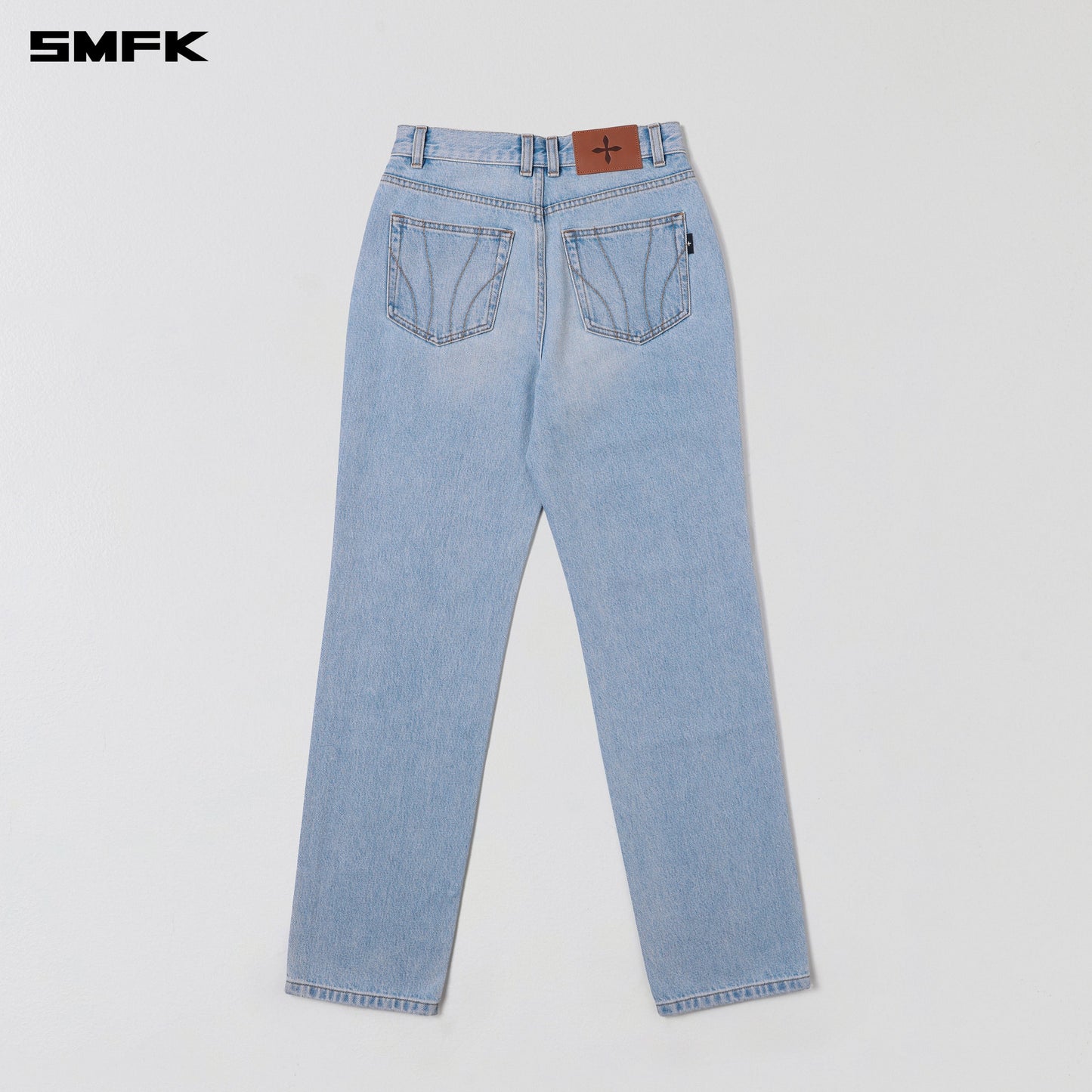 SMFK Wild Permanent Strt-S Denim Pants/Cotton Wild Sky Blue