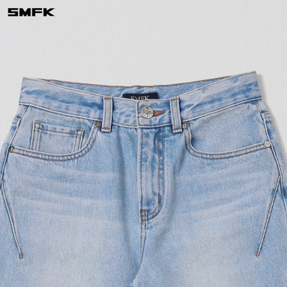 SMFK Wild Permanent Strt-S Denim Pants/Cotton Wild Sky Blue