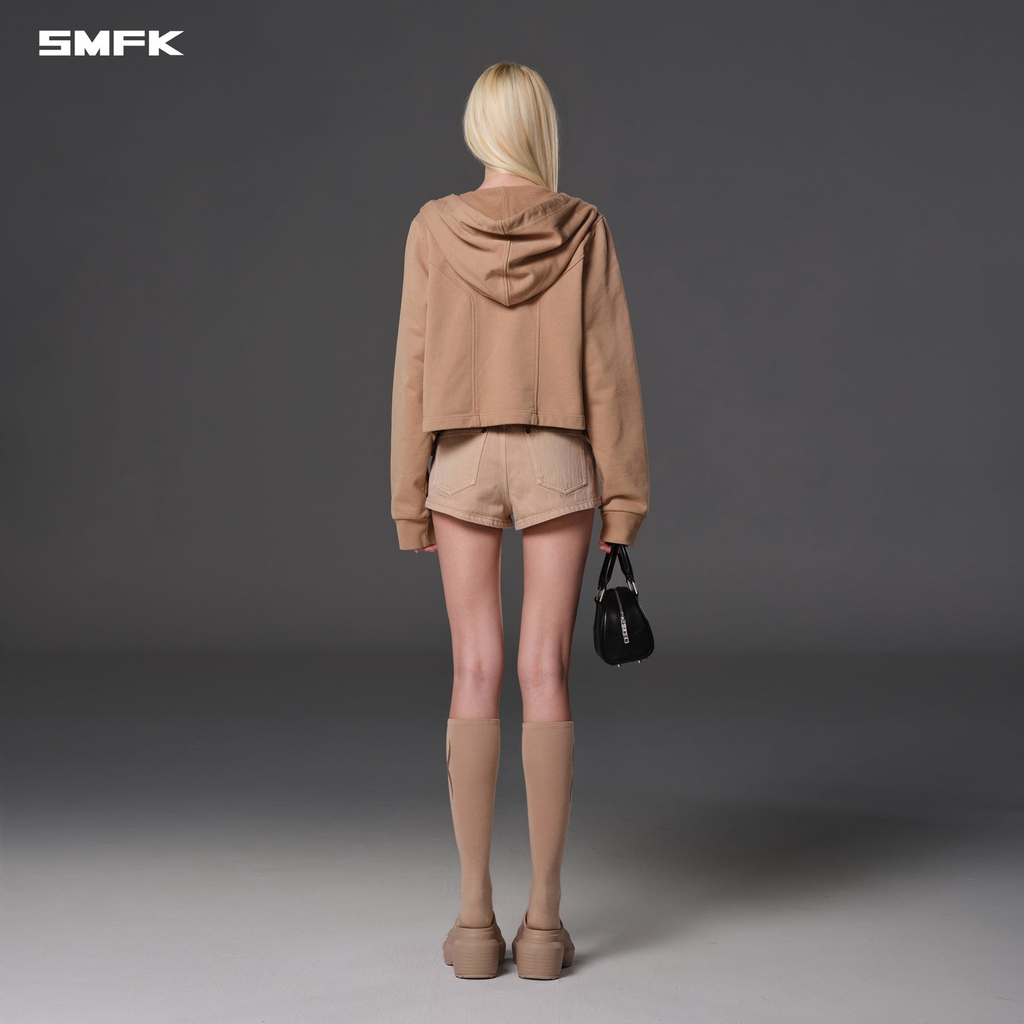 SMFK Vintage Vanish Denim Shorts Garment Dye Fresh Skin