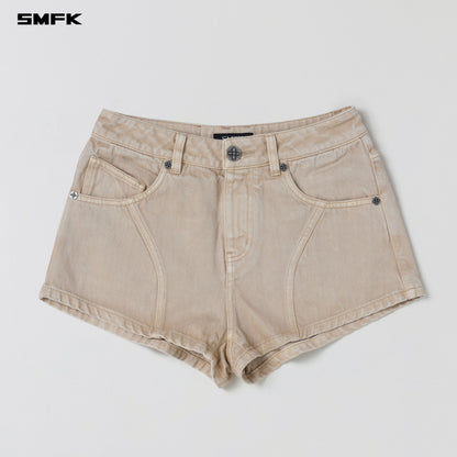 SMFK Vintage Vanish Denim Shorts Garment Dye Fresh Skin