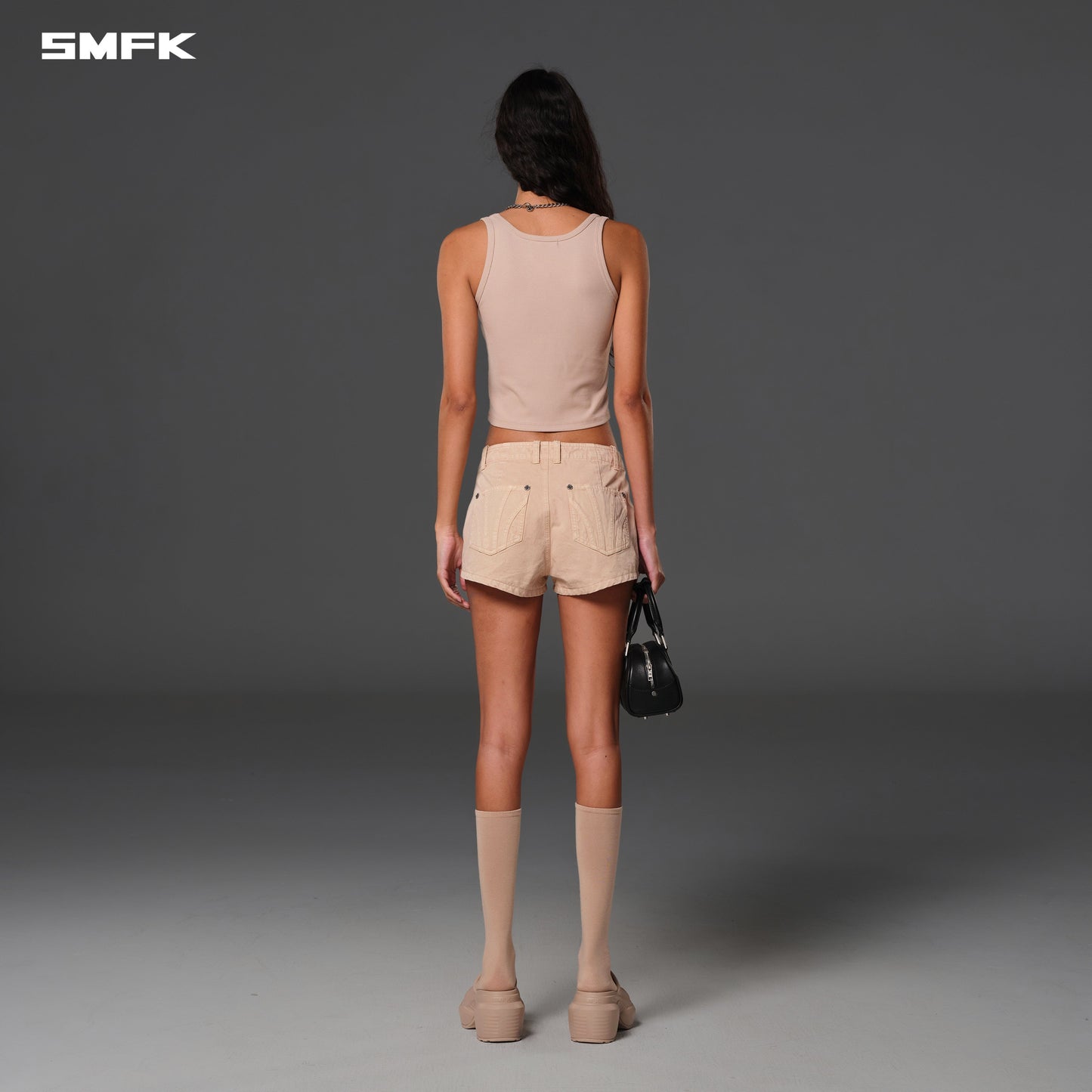 SMFK Vanish Cargo Shorts Garment Dye Fresh Skin