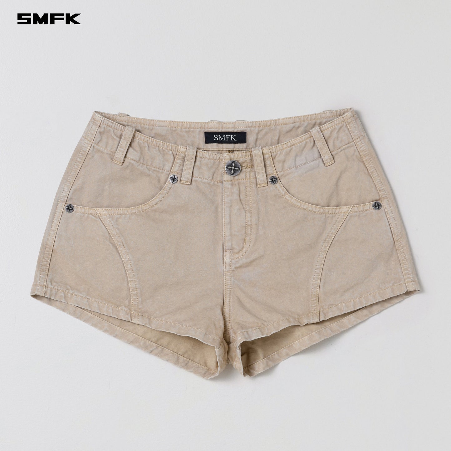 SMFK Vanish Cargo Shorts Garment Dye Fresh Skin