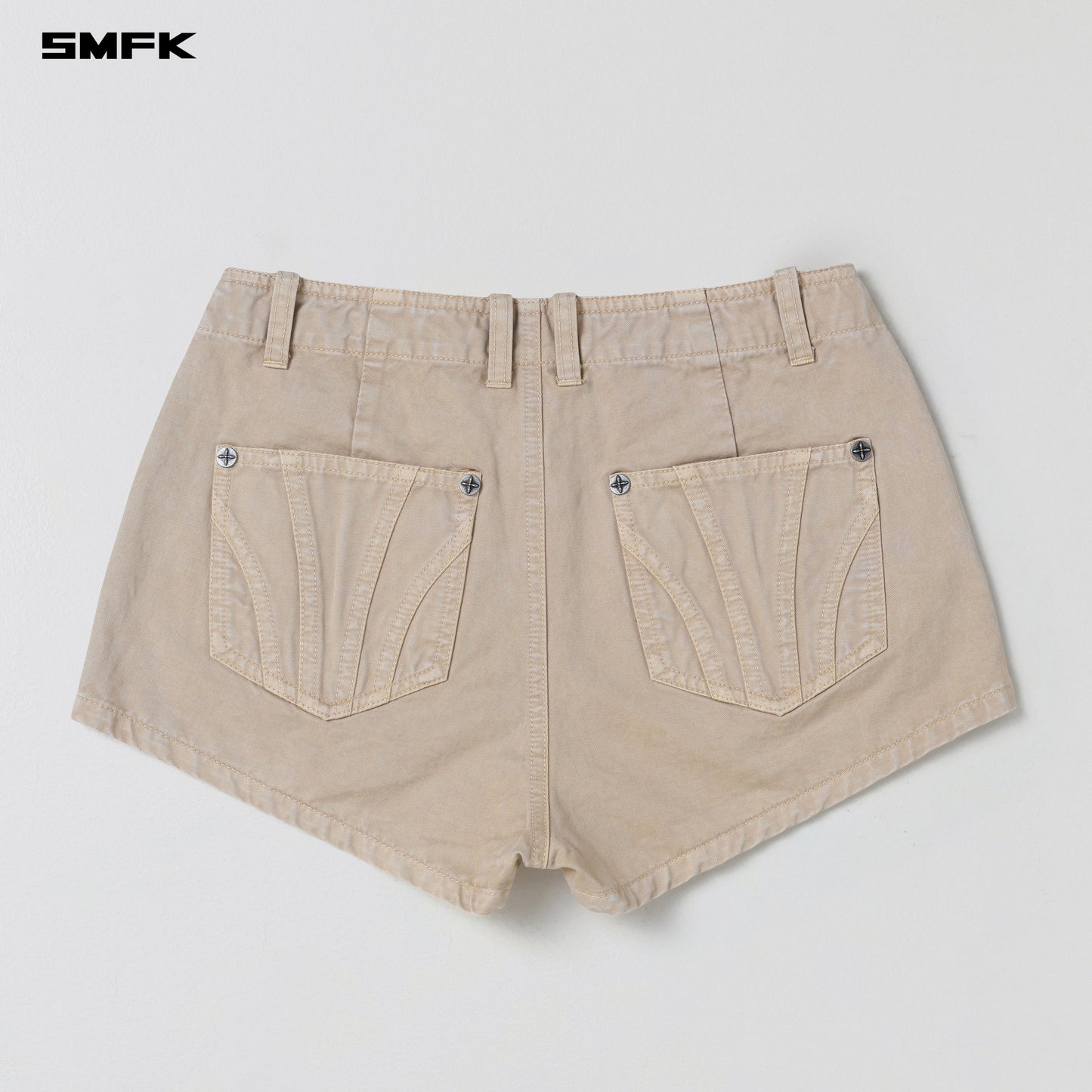 SMFK Vanish Cargo Shorts Garment Dye Fresh Skin