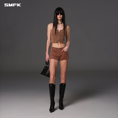 SMFK Vanish Cargo Shorts Garment Dye Vanish Brown
