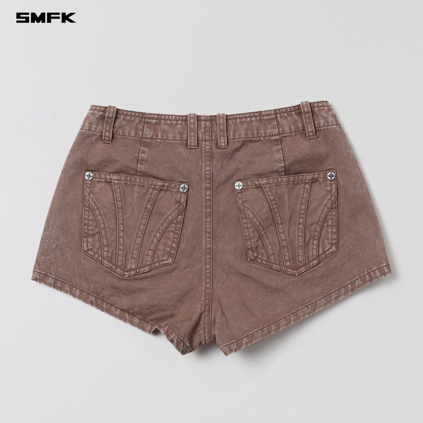 SMFK Vanish Cargo Shorts Garment Dye Vanish Brown
