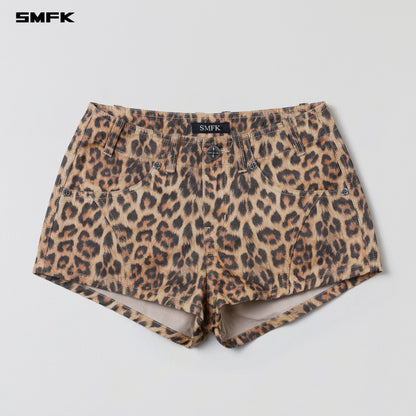 SMFK Vanish Cargo Shorts Leopard Cotton Leopard Camo