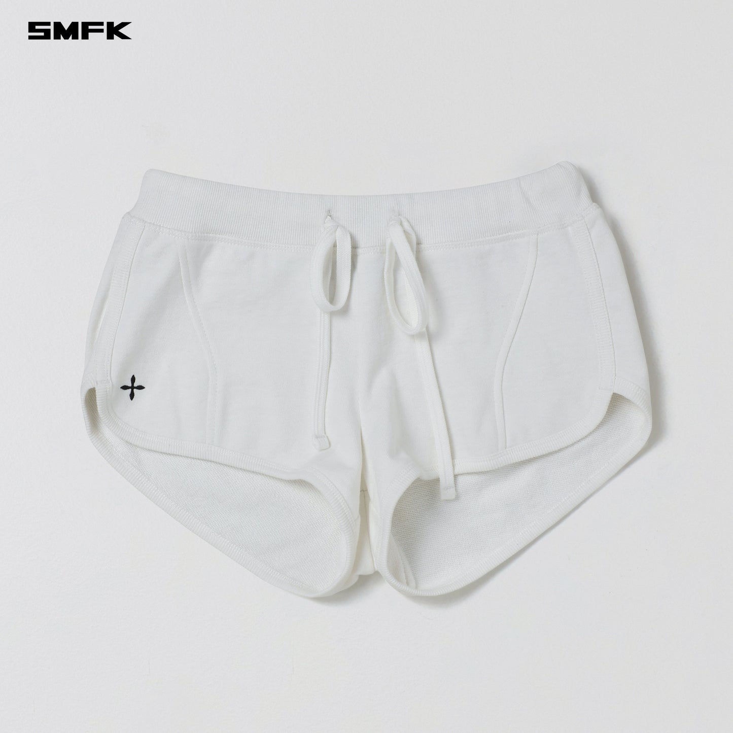 SMFK Permanent Slim Super Shorts Cotton Wool Cloud White