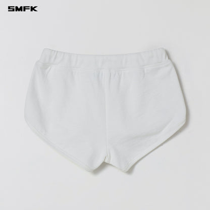 SMFK Permanent Slim Super Shorts Cotton Wool Cloud White